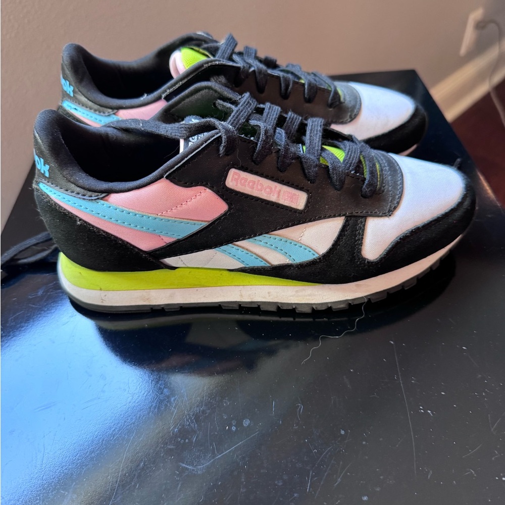 Reebok Kids Sneakers - Black, Pink, Blue, Green